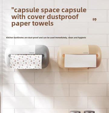 ECOCO Multi-Functional Wall-Mounted Tissue Box with Tissue inside - My Store