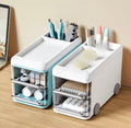Bus-Shaped Desk Organizer with Drawers – Multi-Functional Storage Box - My Store