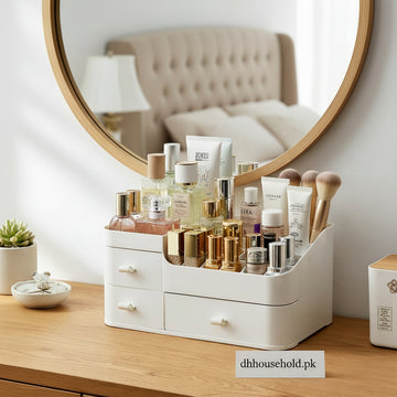 Premium Multi-Compartment Makeup & Cosmetic Organizer