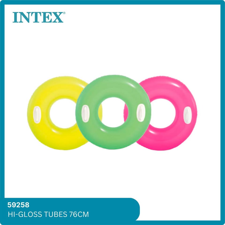Intex 59258 Hi-Gloss Inflatable Swim Tube (30-Inch / 76cm)