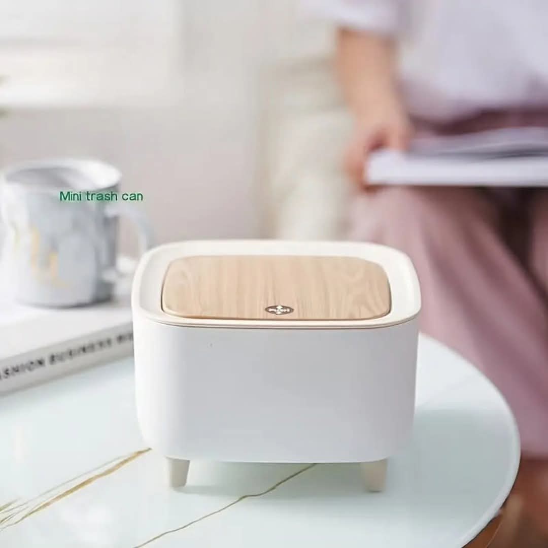 Mini Trash Bin with Press Lid - My Store