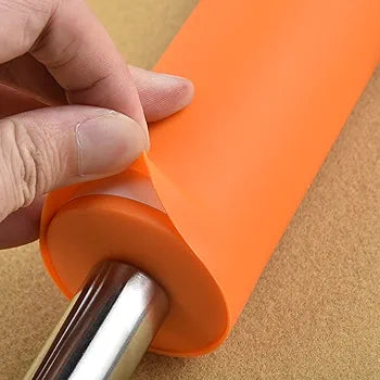 Silicone Rolling Pin With Stainless Steel Handle - My Store