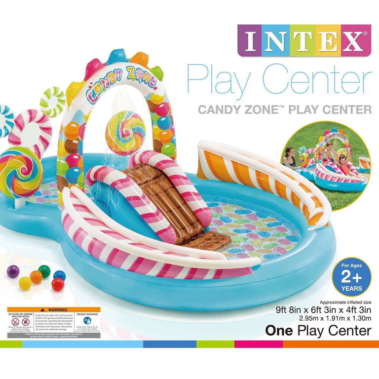 Intex Candy Zone Inflatable Play Center Pool
