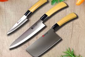 3 Pcs Ying Guns Japanese Knife Set – Premium Stainless Steel