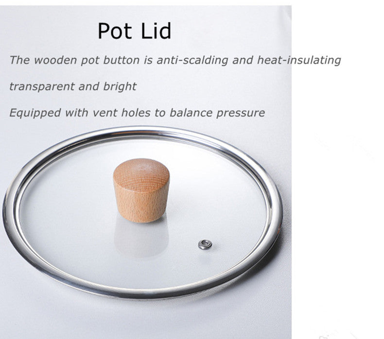 Heat Resistant Borosilicate Glass Cooking Pot - My Store