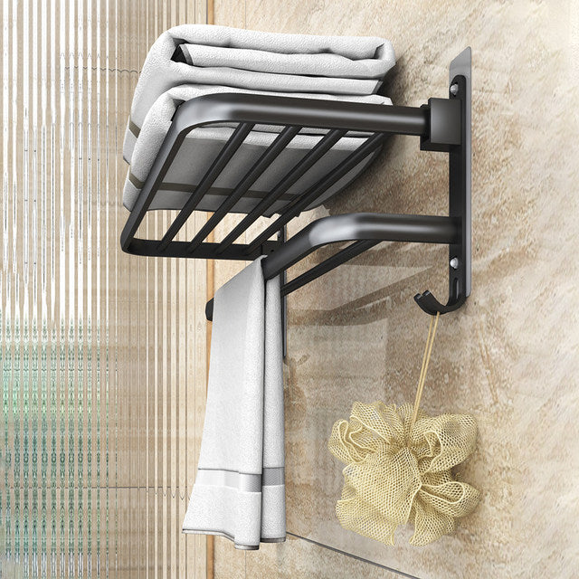 No Drilling Movable Towel Rack - My Store