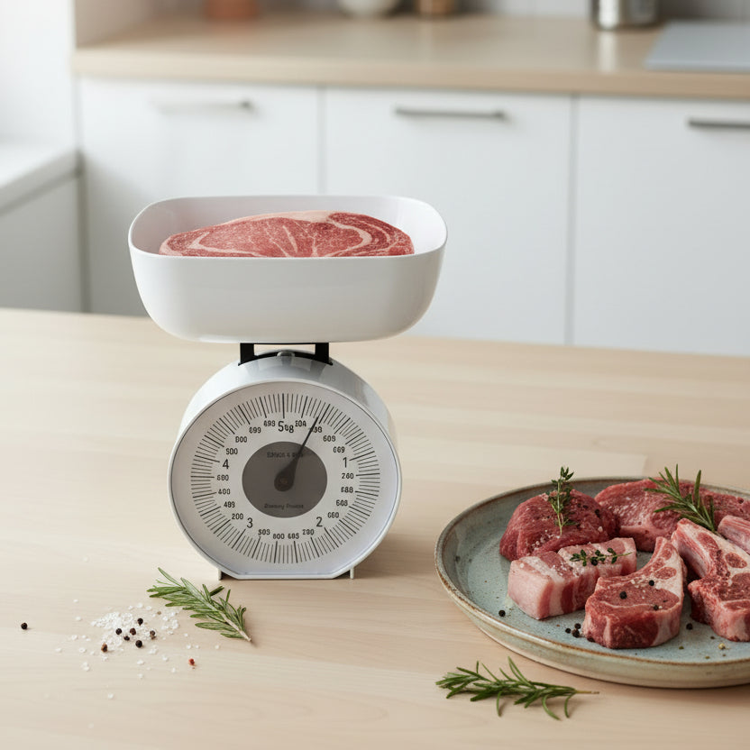Danny Home Mechanical Kitchen Scale 5KG (Model SS060) – Analog Food Weighing Scale with 1200ml Bowl