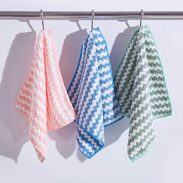 Multipurpose Microfiber Cleaning & Dish Towel Cloths – 5-Piece Value Pack - My Store