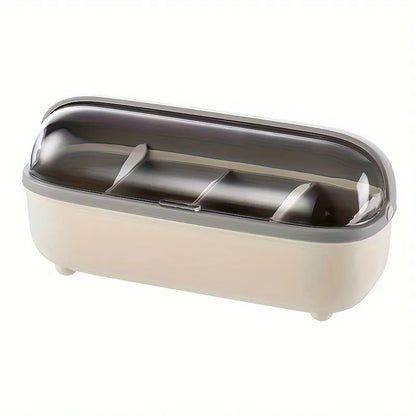 1 Set Seasoning Box - Multigrid spice Organizer With Lid