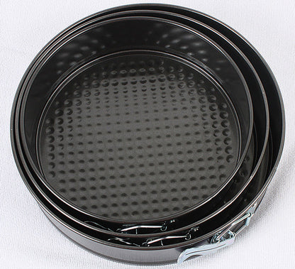 3-Piece Non-Stick Springform Cake Pan Set (20–24cm) - My Store