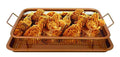 Copper Rectangle Crispy Tray – 2-Piece Set - My Store