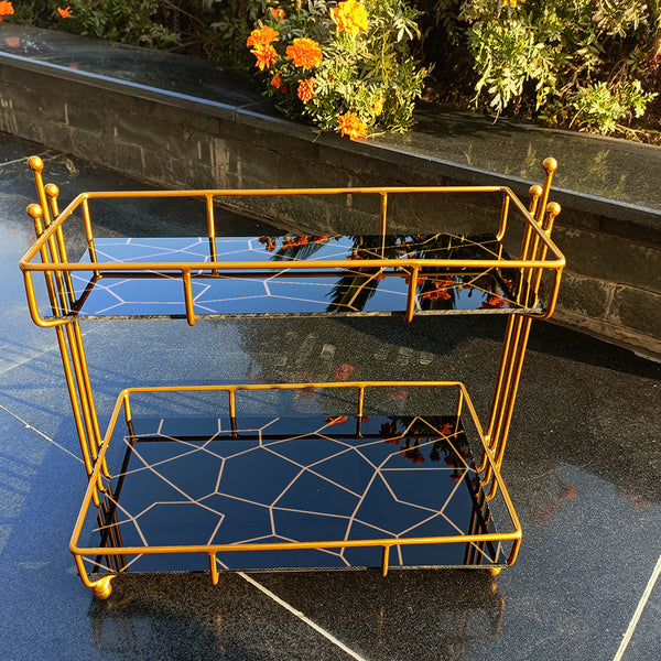 2-Tier Luxury Vanity Storage - My Store