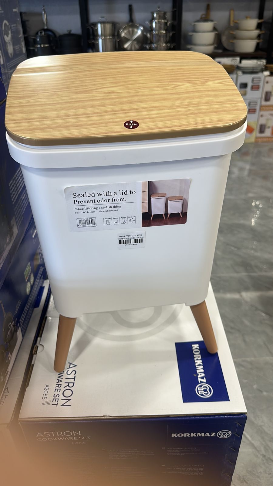 Modern Nordic Elevated Storage Bin Collection - My Store