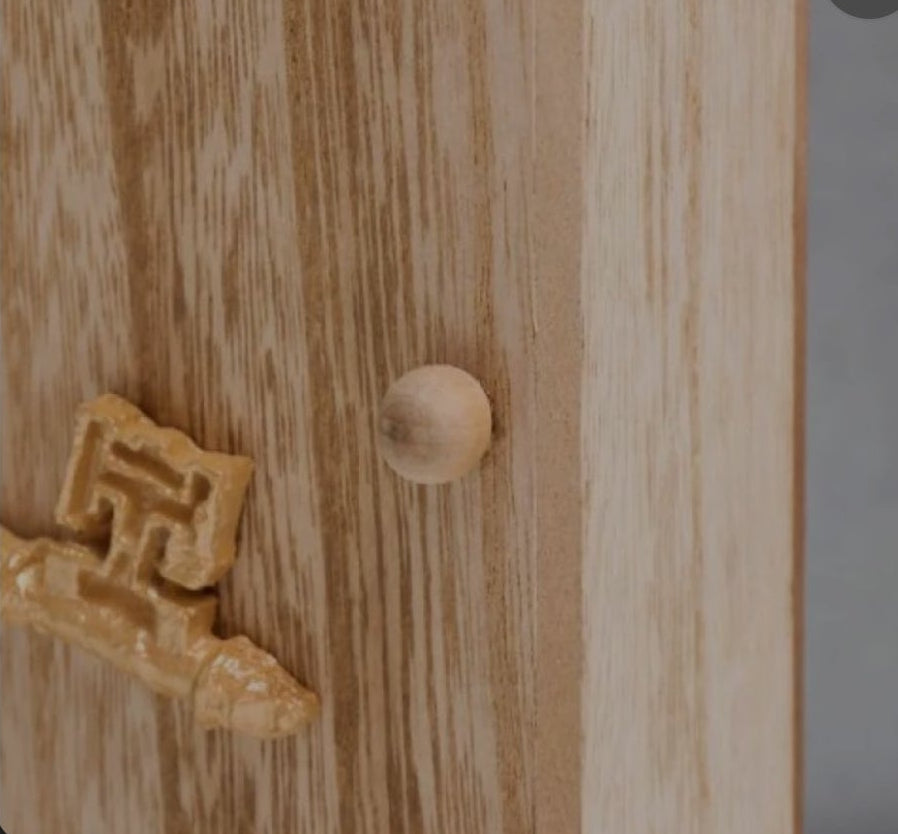 Wooden Decorative Wall-Mounted Key Storage Box - My Store