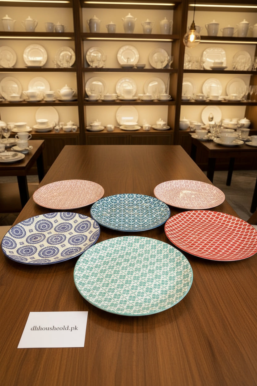 Danny Home Multicolour Dinner Plates - My Store