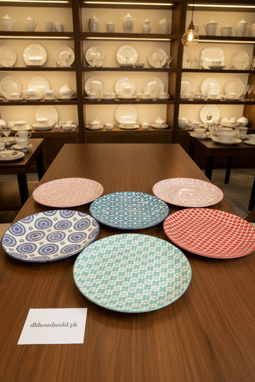 Danny Home Multicolour Dinner Plates - My Store