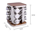 Clevinger 12-Piece Rotary Spice Rack - My Store