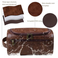Premium Leather Hanging Toiletry Bag - My Store
