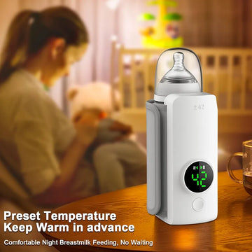 Portable Fast-Heating Bottle Warmer (Cordless) - My Store