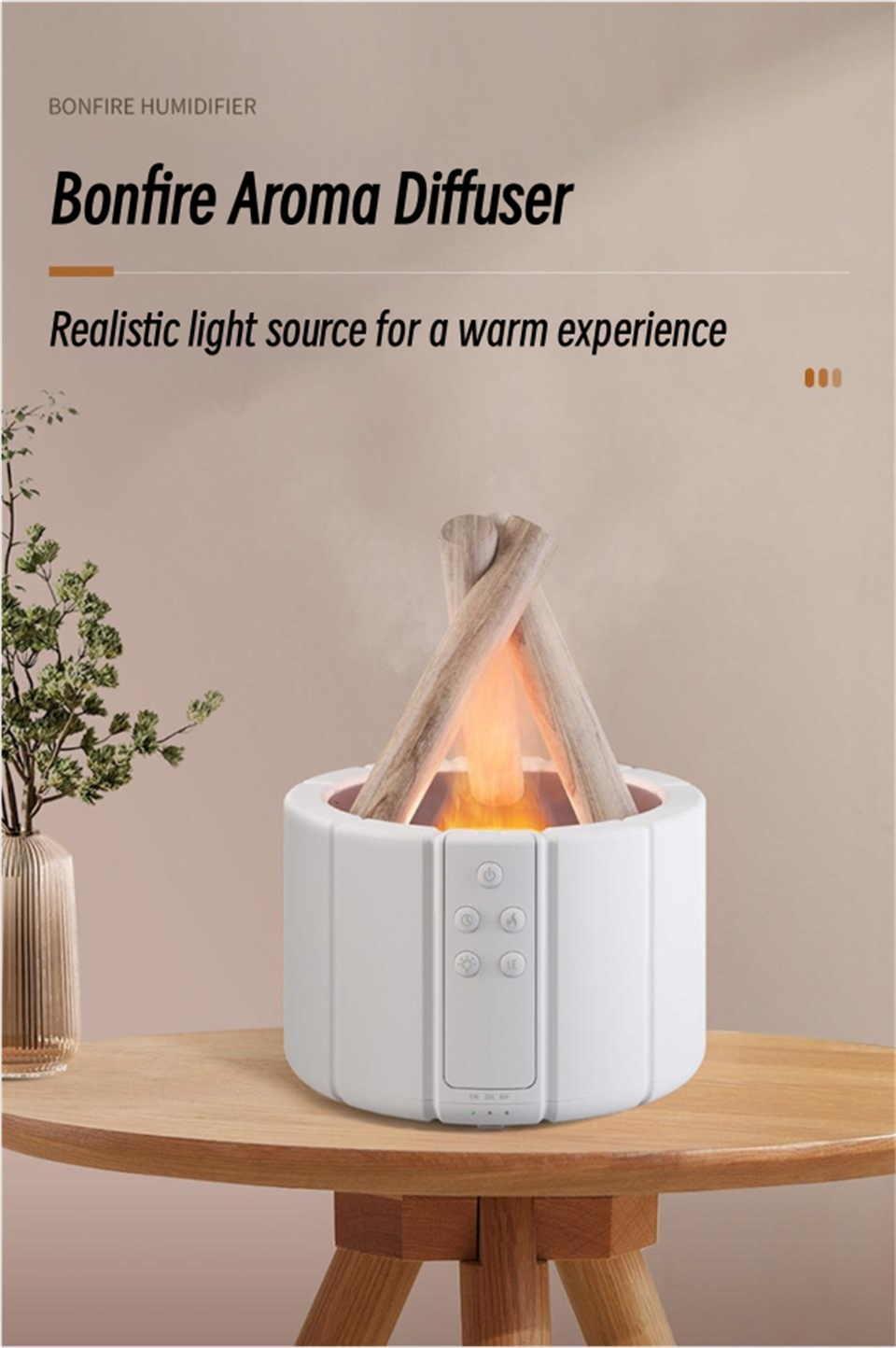 Bonfire Ultrasonic Essential Oil Humidifier - My Store