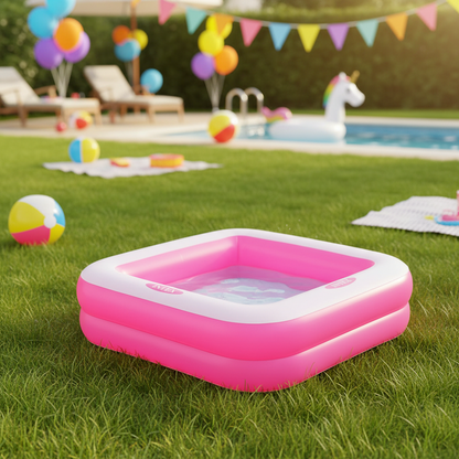 INTEX Inflatable Square Baby Splash Pool (85cm x 85cm)