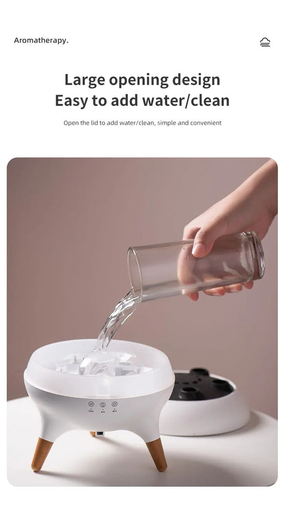 Dynamic Jellyfish Aroma Diffuser & 250ml Air Humidifier