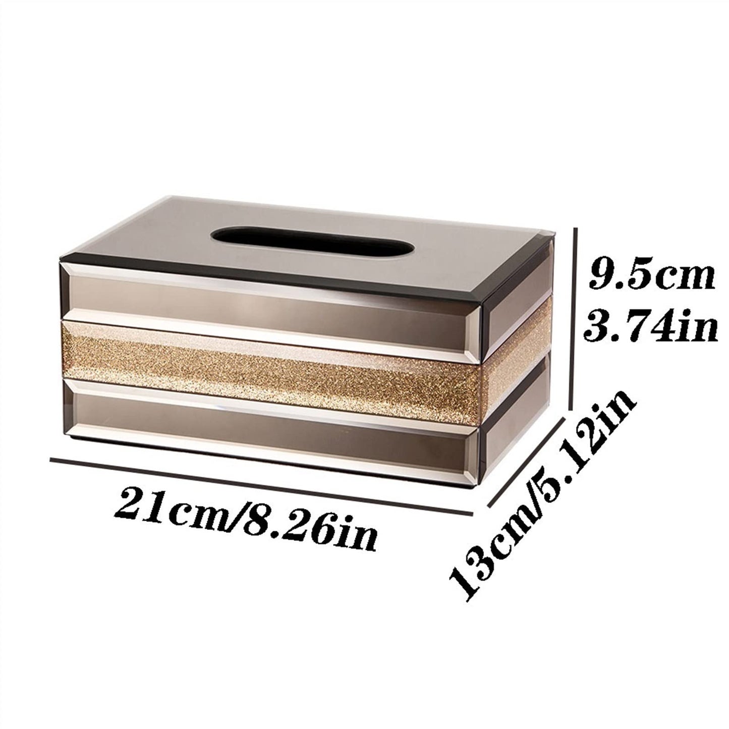Luxe Crystal Tissue Case - My Store