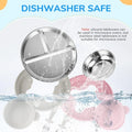 6-Piece Stainless Steel & Silicone Baby Feeding Set - My Store