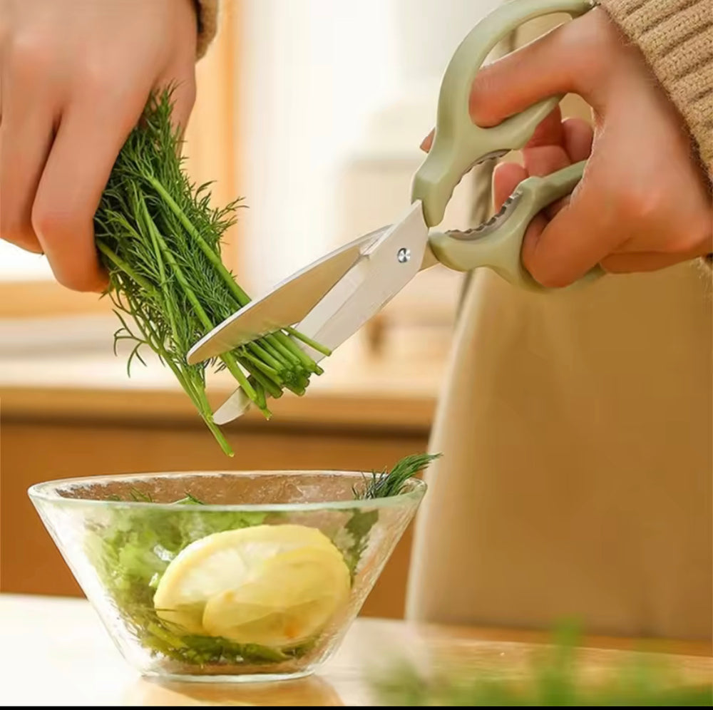 Multi-Functional 2-in-1 Kitchen Scissors & Peeler Set