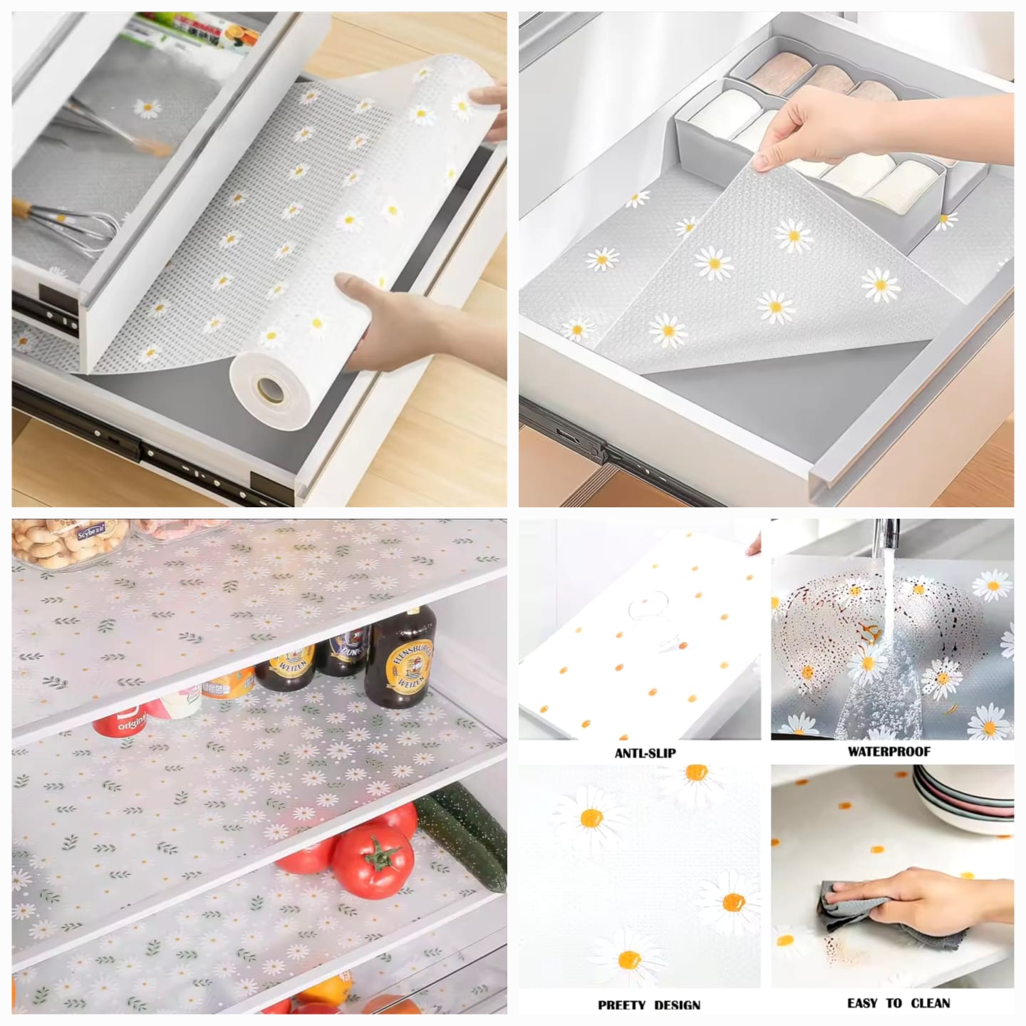 Premium Non-Adhesive Cabinet & Drawer Liner for Kitchen - My Store