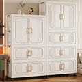 Modern Foldable Portable Wardrobe Closet with Magnetic Doors - My Store