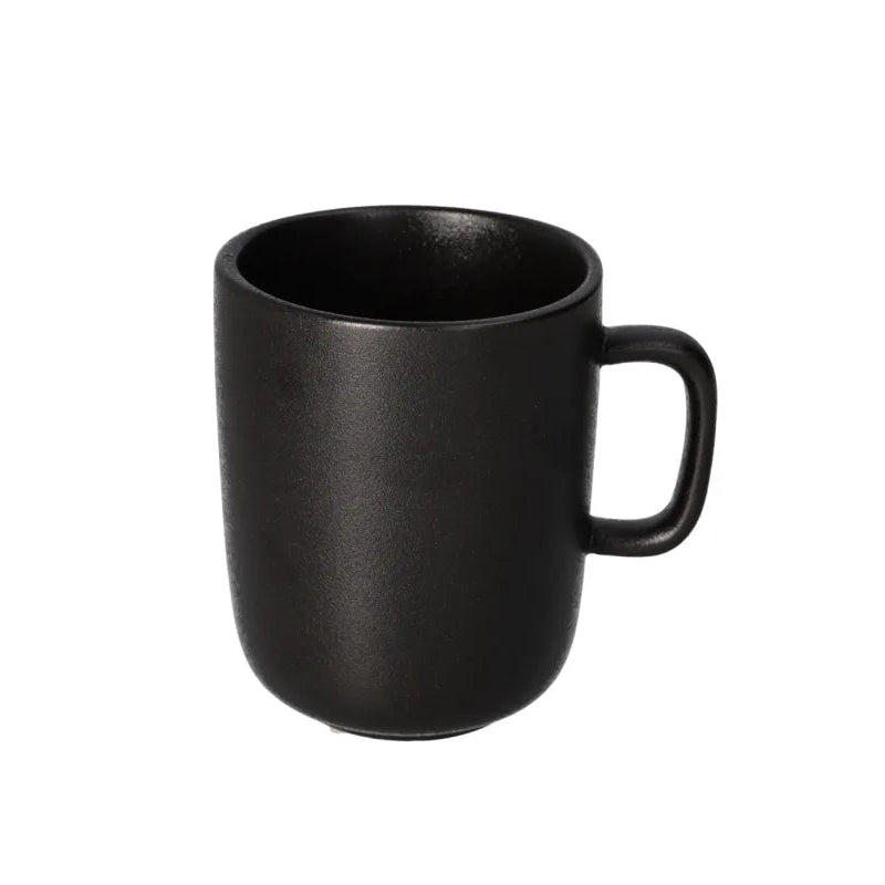 Danny Home Black Stoneware Ceramic Mug – 11cm / 340ml