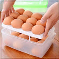 24 Grid Egg Holder Double Layer Storage Box - My Store