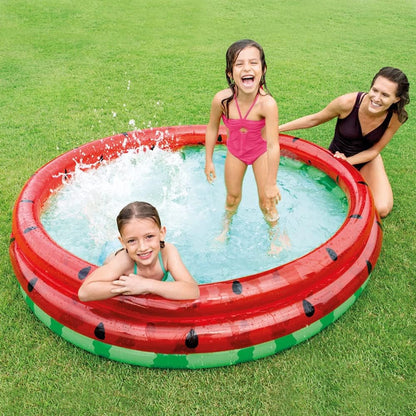INTEX 66" x 15" Watermelon Inflatable Kids Pool