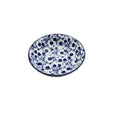 Danny Home Blue Floral Porcelain Deep Plate Collection - My Store