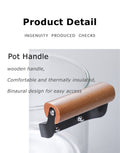 Heat Resistant Borosilicate Glass Cooking Pot - My Store