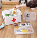 First Aid Medicine Storage Box – Portable Emergency Organizer - My Store