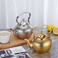 Luxury Golden Dot Stainless Steel Tea Kettle - My Store