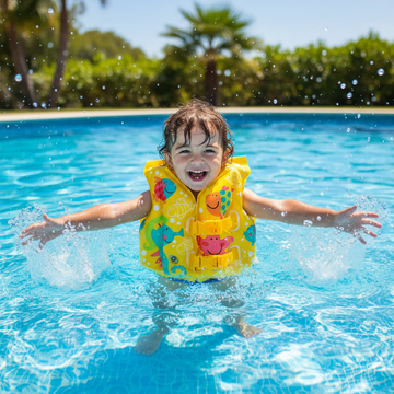Intex 59661 Tropical Buddies Inflatable Swim Vest for Kids (Ages 3–5)
