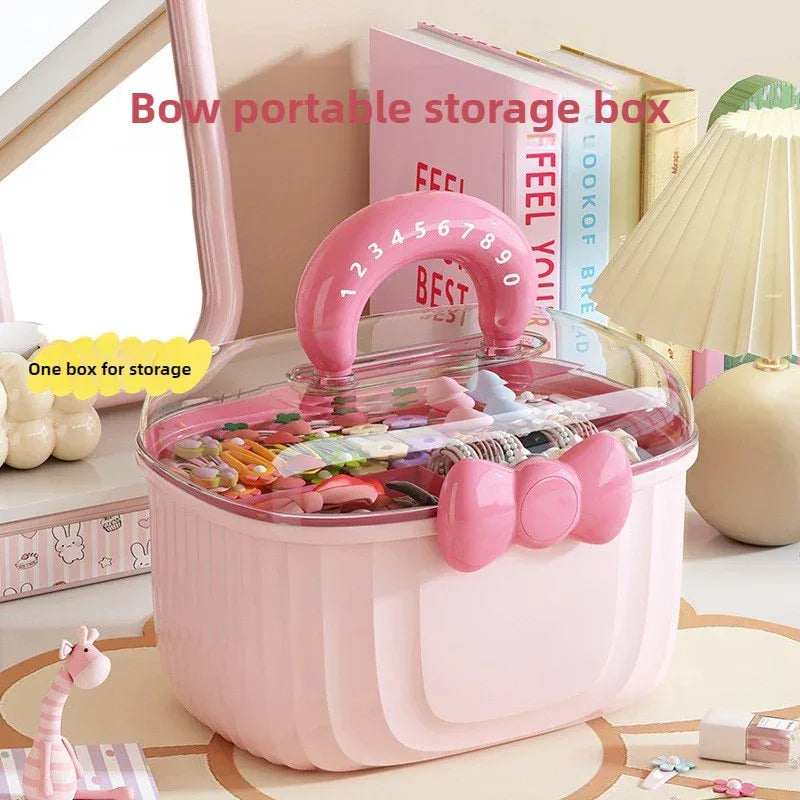 Aesthetic Bow Portable Organizer & Storage Box