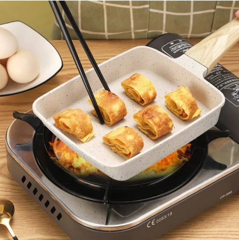 Japanese Square Non-Stick Omelette Pan (Tamagoyaki Pan) - My Store