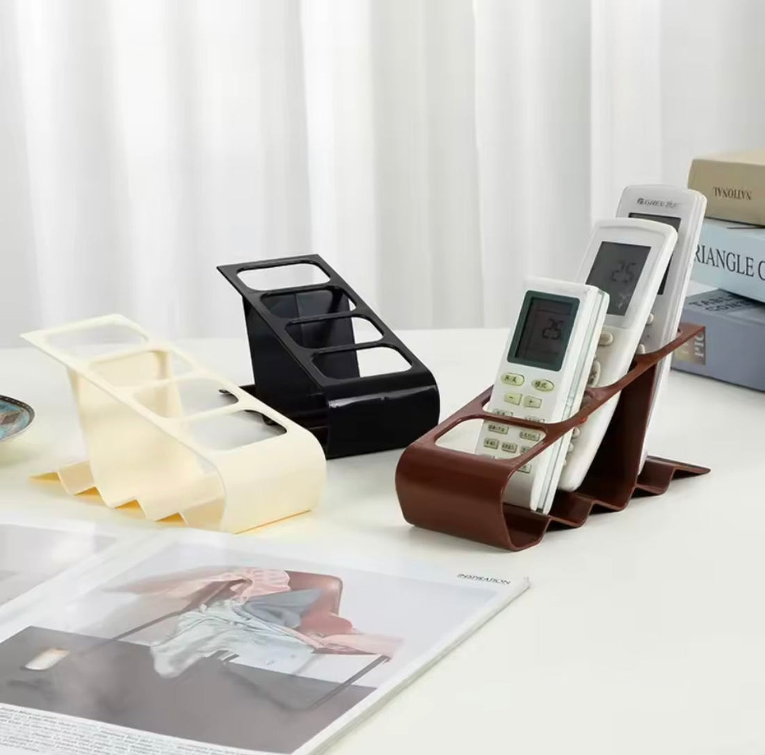 4-Slot Remote Control Storage Holder