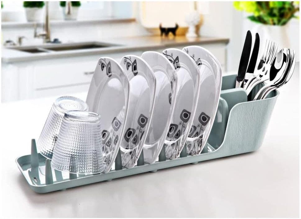 Kitchen Plate Rack Organizer