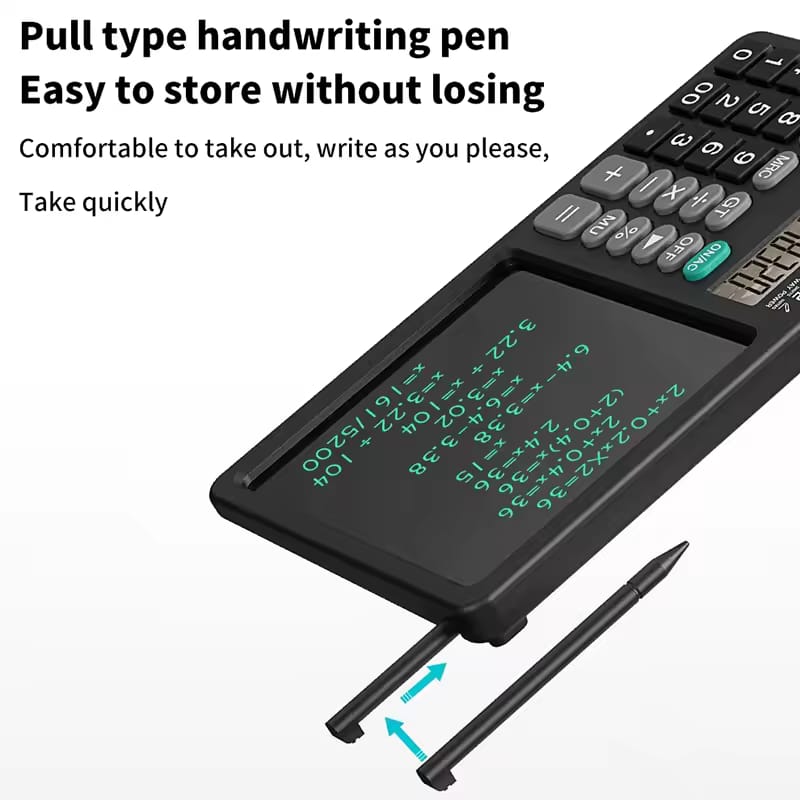 12-Digit Desktop Calculator with LCD Handwriting Notepad - My Store