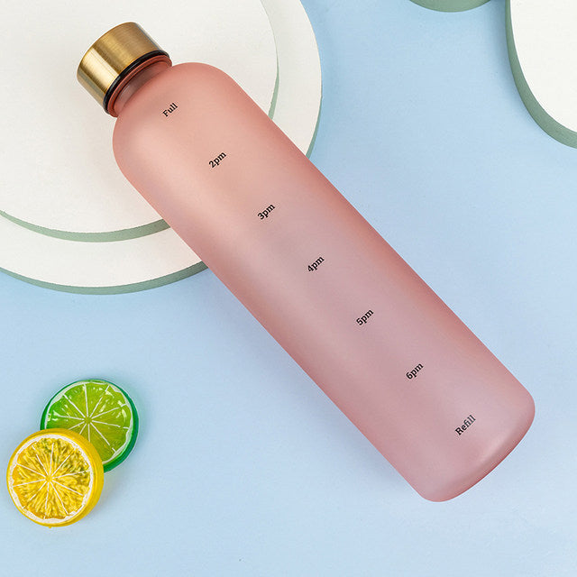 1L Time Marker Water Bottle - My Store