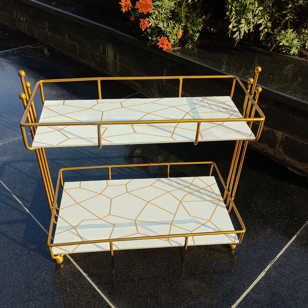 2-Tier Luxury Vanity Storage - My Store