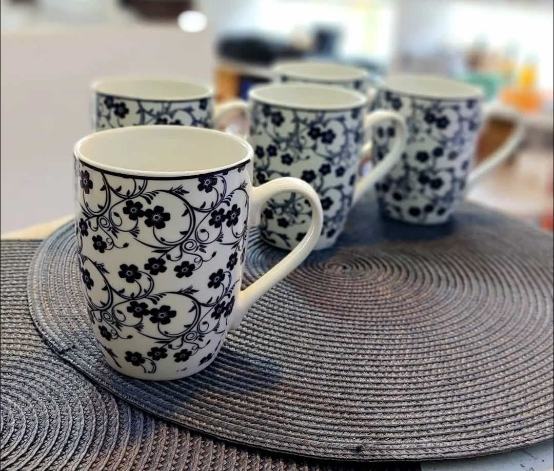 Danny Home Floral Porcelain Tea Set - My Store