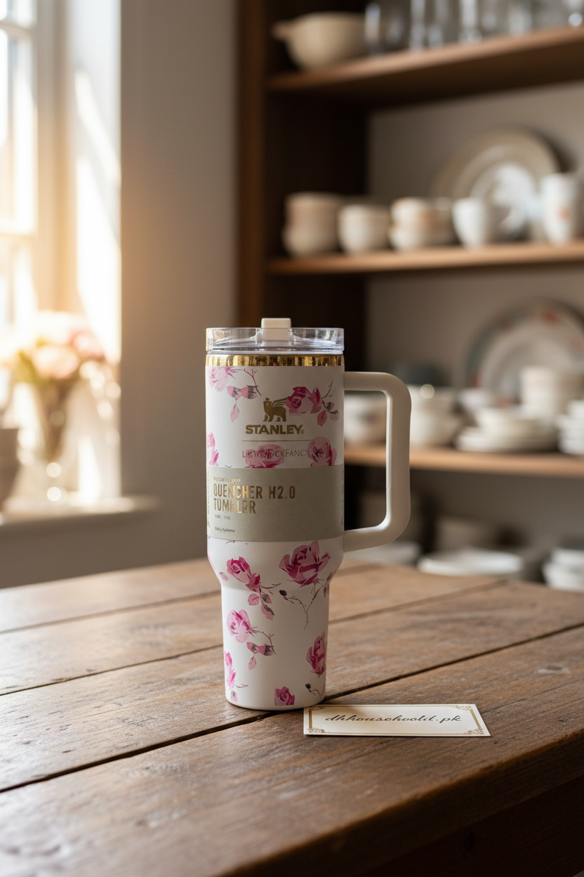 Stanley x LoveShackFancy Quencher H2.0 FlowState™ Tumbler – 40oz (Limited Edition) - My Store