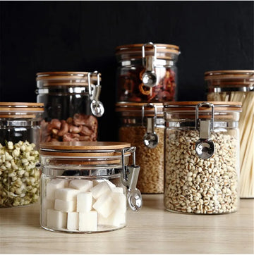 Premium Airtight Glass Storage Jar