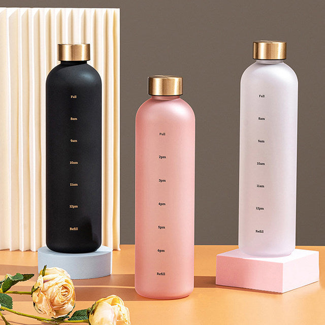 1L Time Marker Water Bottle - My Store